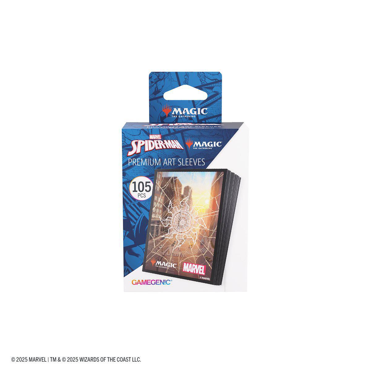 Magic The Gathering Marvel's Spider-Man Art Sleeves: Plains
