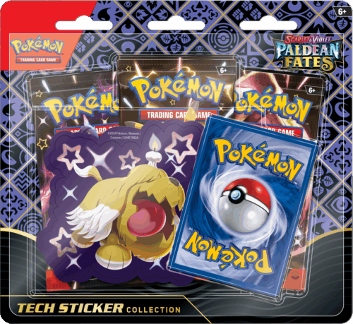 Pokemon TCG: Paldean Fates Tech Sticker Collection - Image 2