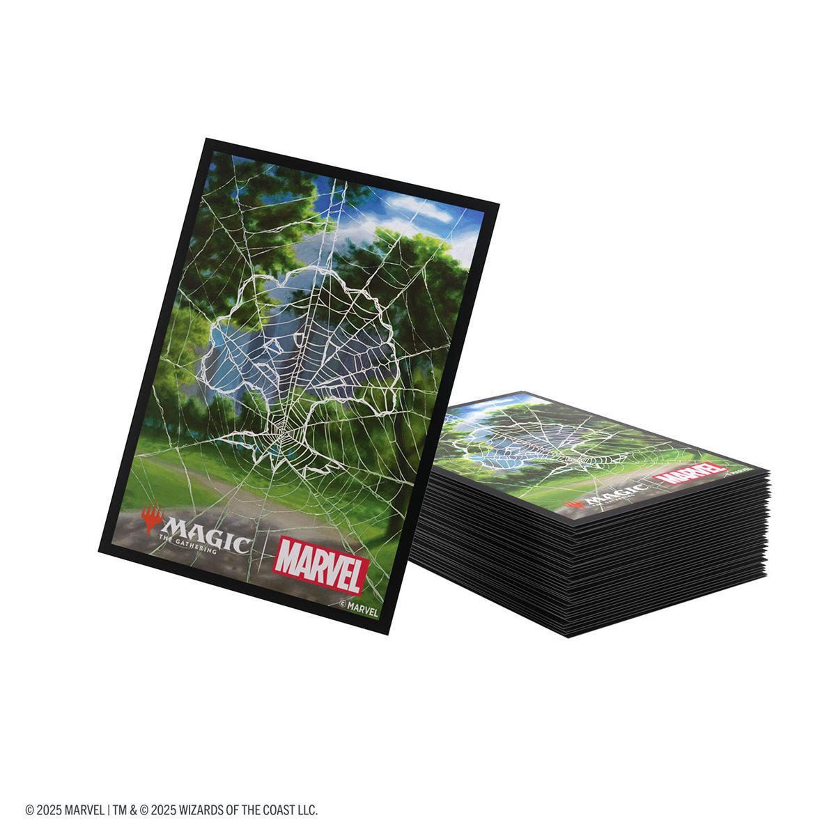 Magic The Gathering Marvel's Spider-Man Art Sleeves: Forest - Image 2