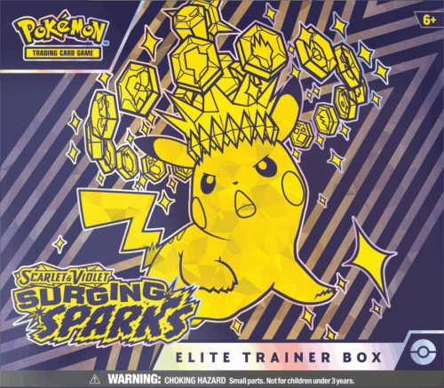 Pokemon TCG: Surging Sparks Elite Trainer Box