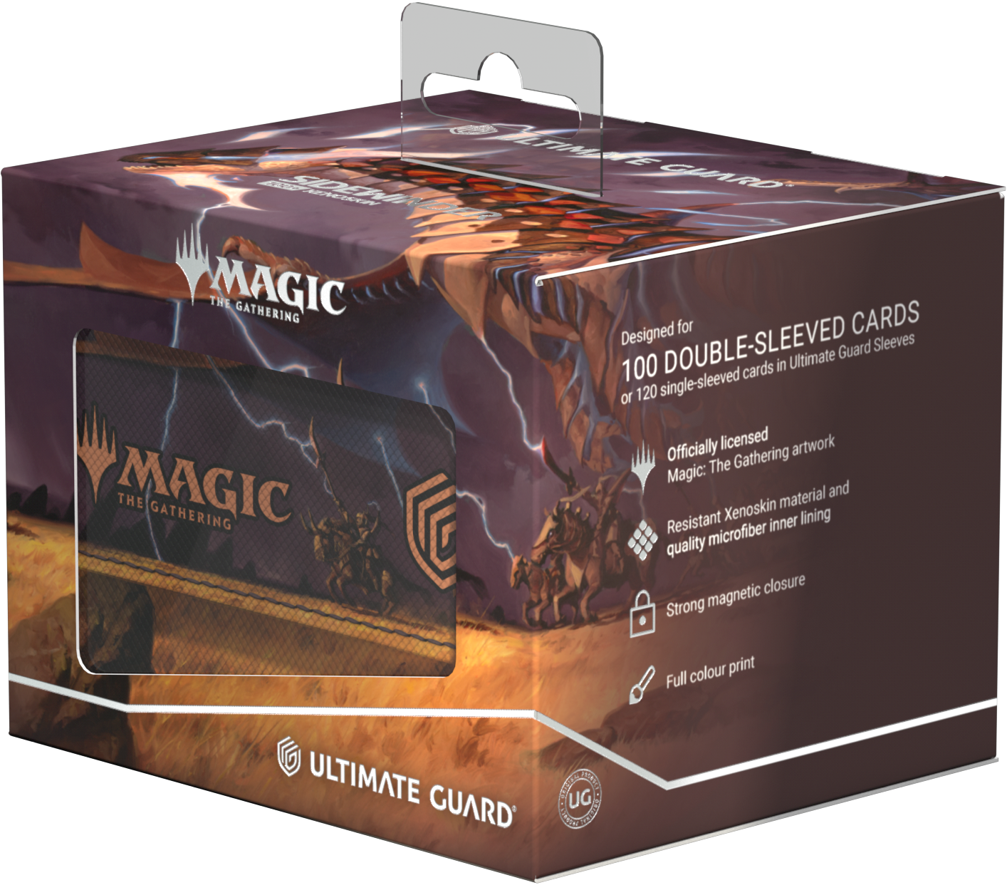 Ultimate Guard Deck Case Sidewinder 100+ Xenoskin MTG Tarkir Dragonstorm: Neriv, Heart of the Storm