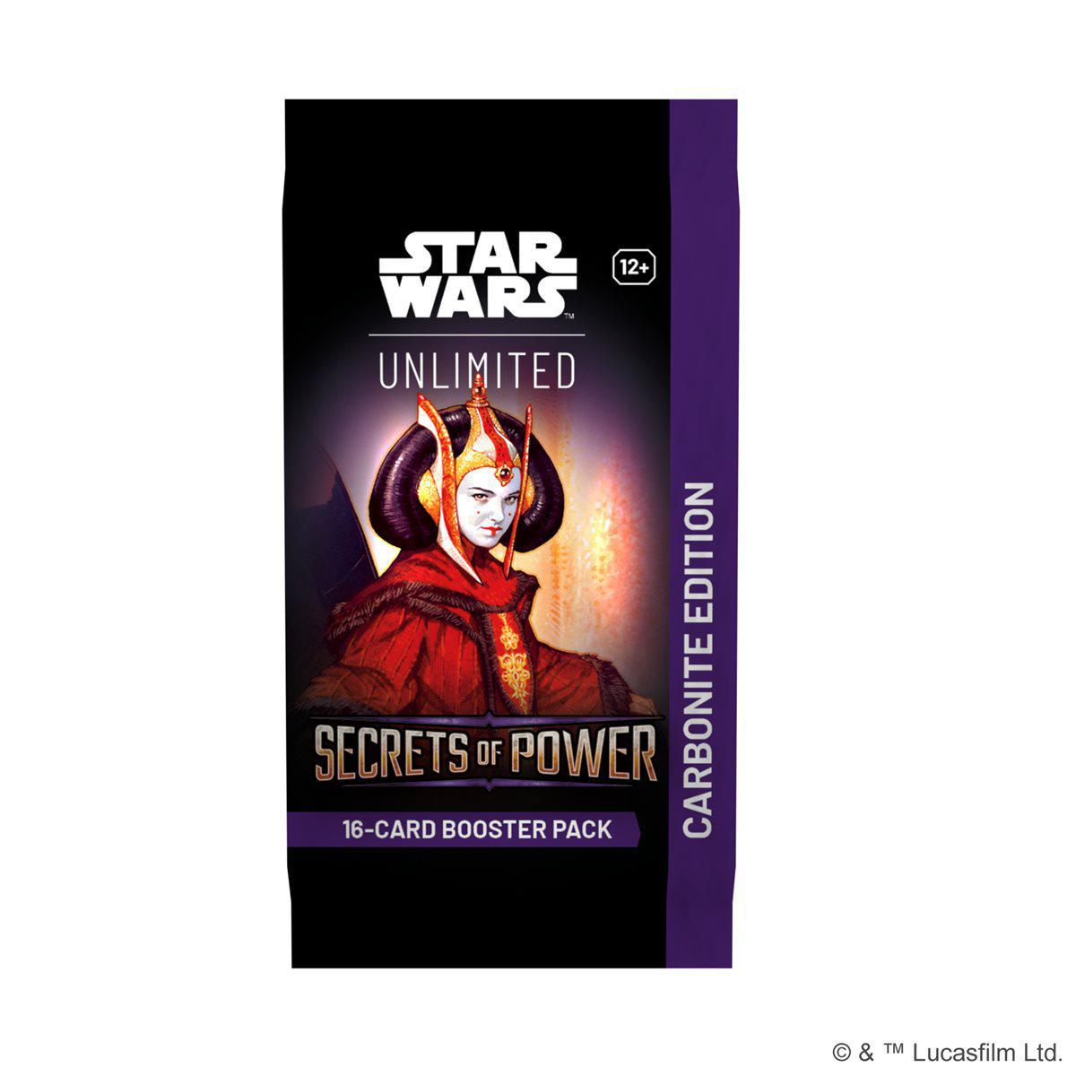 Star Wars Unlimited: Secrets Of Power Carbonite Booster Pack