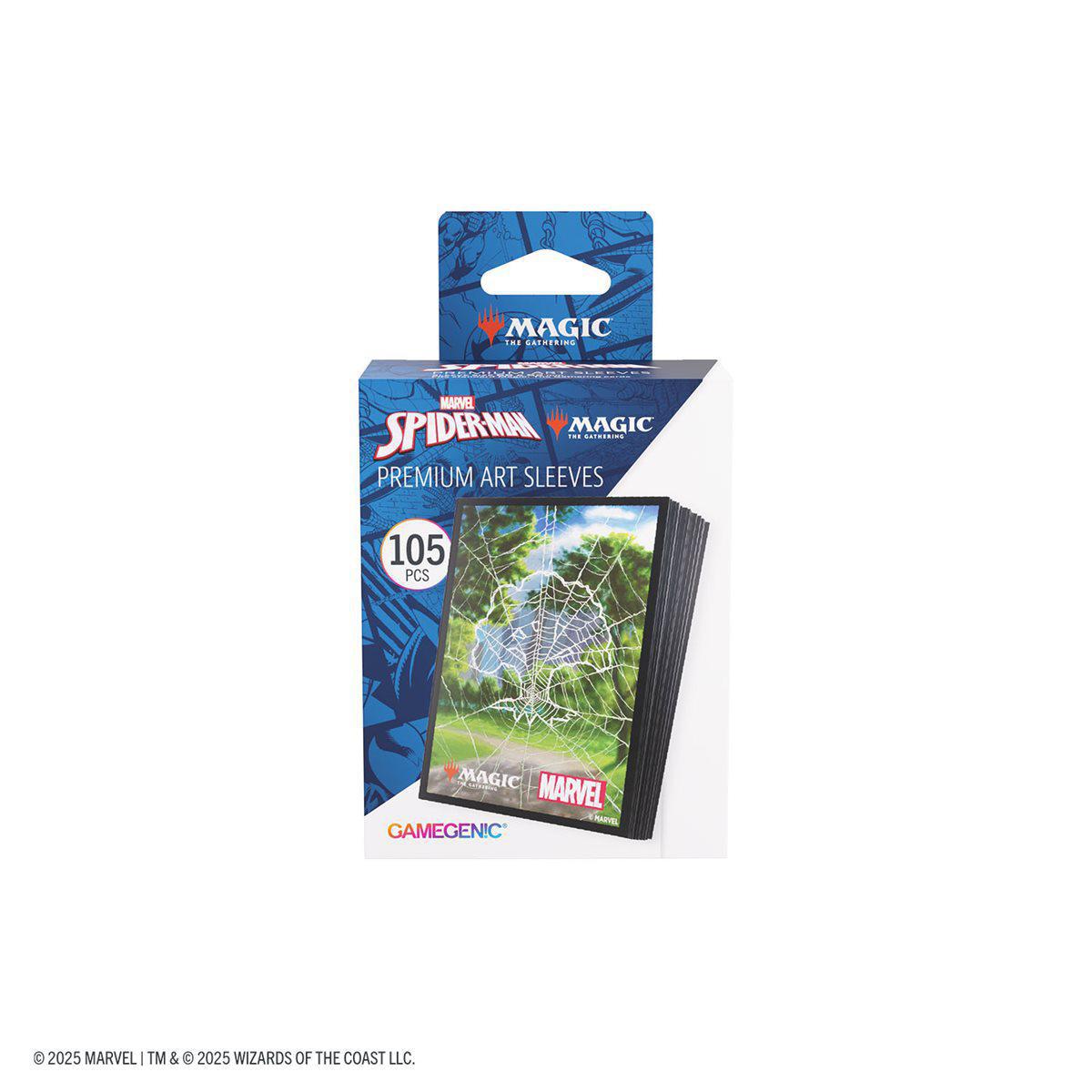 Magic The Gathering Marvel's Spider-Man Art Sleeves: Forest