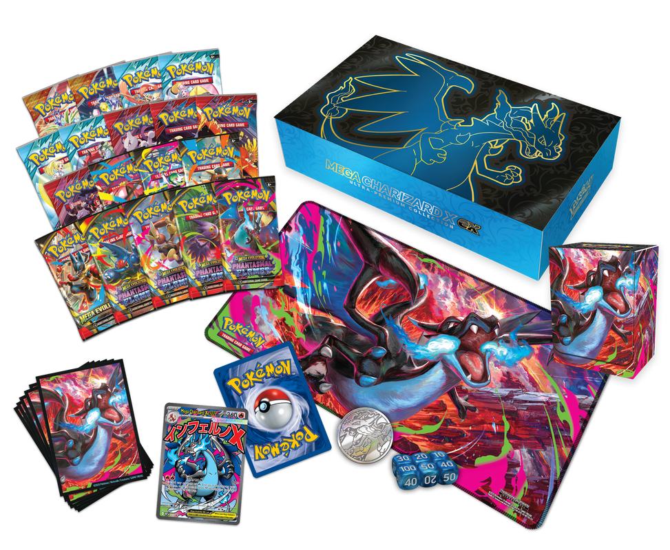 Pokemon TCG: Mega Charizard X Ex Ultra-Premium Collection - Image 2