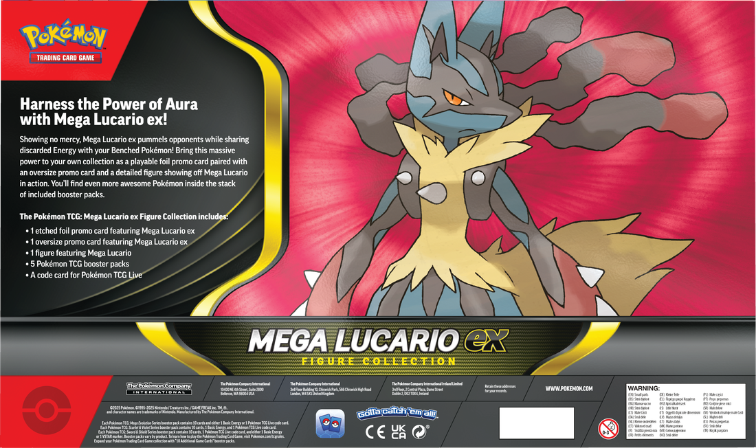 Pokemon TCG: Mega Lucario ex Figure Collection - Image 4