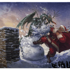 Dragon Shield Playmat With Tube: Christmas 2025