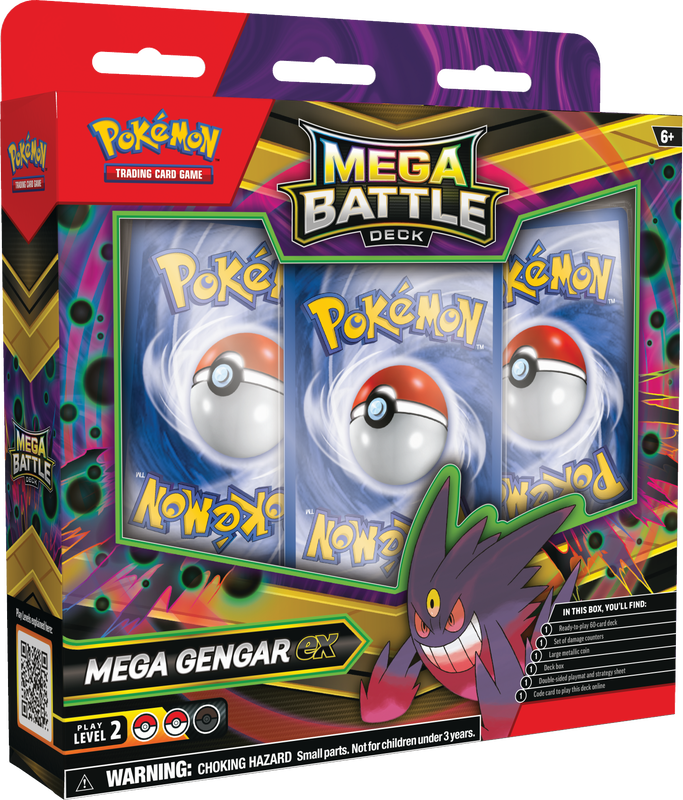 Pokemon TCG: Mega Battle Decks Gengar ex/ Diancie ex