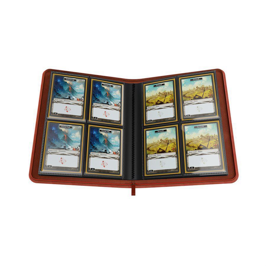 Gamegenic Zip-Up Album 8 Pocket Red - Image 2