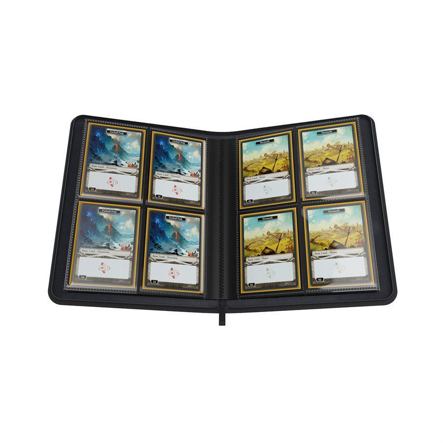 Gamegenic Zip-Up Album 8 Pocket Black - Image 2