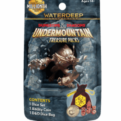 Alternative view of D&D Undermountain Treasure Pack Dice Set