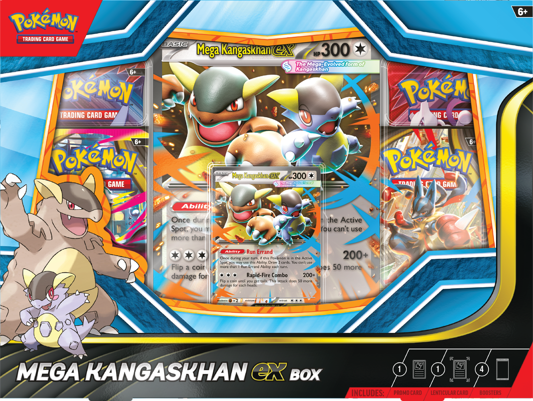 Pokemon TCG: Mega Kangaskhan ex Box