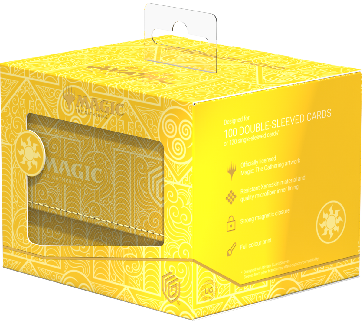 Ultimate Guard Deck Case Sidewinder 100+ Xenoskin MTG Avatar The Last Airbender: Mana Symbol White