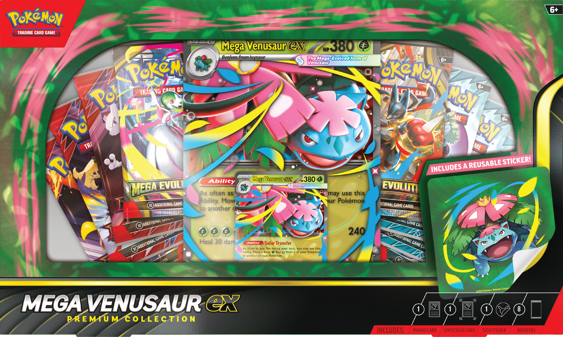 Pokemon TCG: Mega Venasaur ex Premium Collection